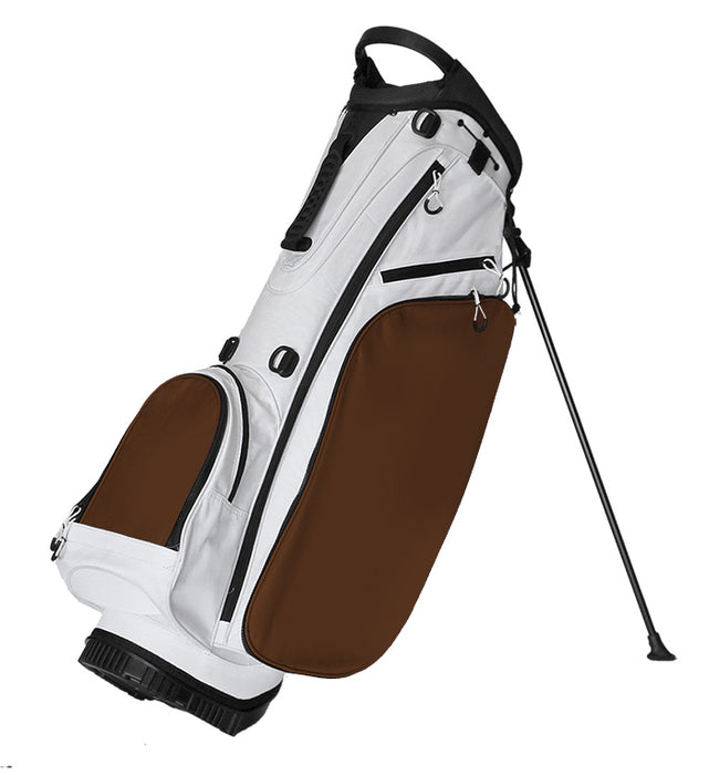 Vintage Leather Pencil Golf Bag with Stand | Hickory Golf Store