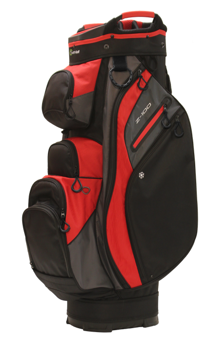 Z-100 15-way lightweight Cart Bag Navy/Red/White