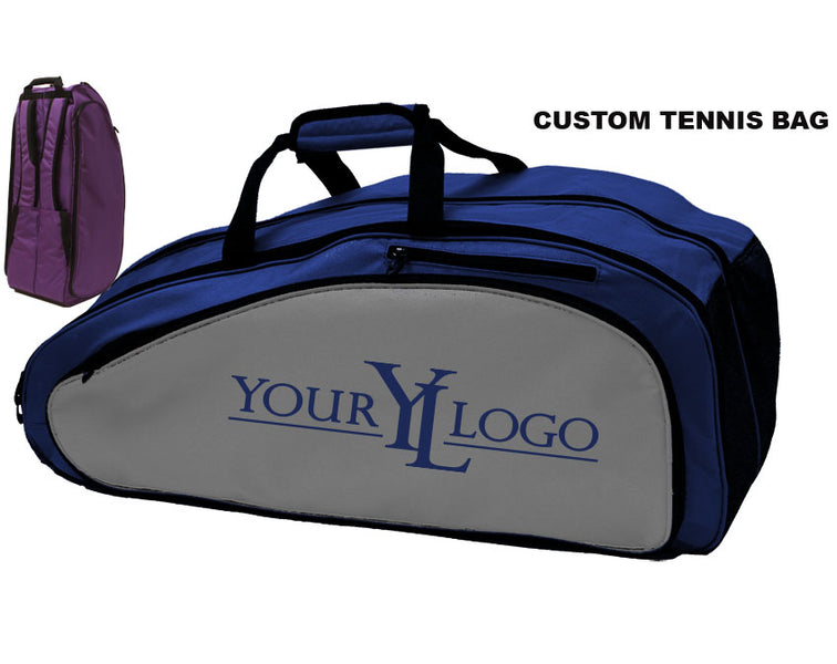 Custom tennis bags on sale